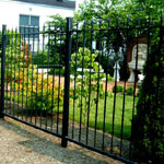 Wrought iron fences and railings, made to measure