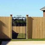 Bespoke wrought irone gate