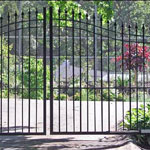 Wrought iron gates, made to measure